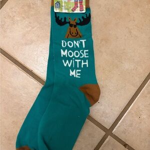 Hatley men’s Teal Moose crew  Socks